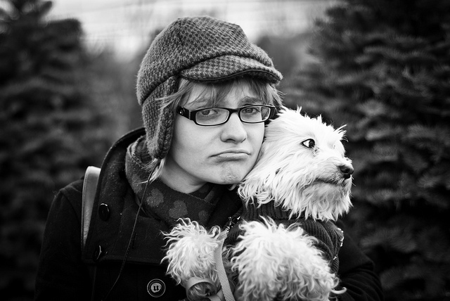 self-portrait with Betty White 