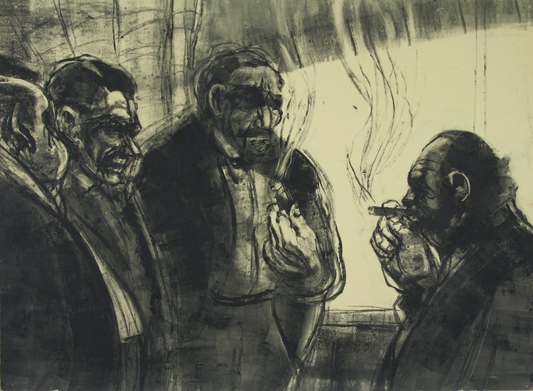 The Silent Conversation © Bruce Waldman 