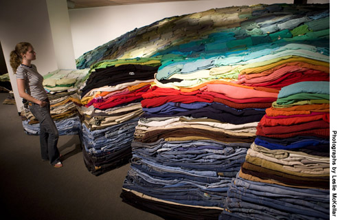 A prior clothing installation from jarodchazewski.com 