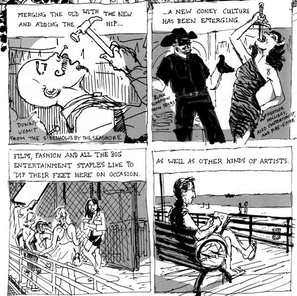 "Coney Island Rumination" visual essay © Paul Hoppe 2009