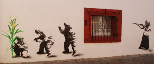 Commentary on Genetically Modified Corn, Lapiztola, Oaxaca.