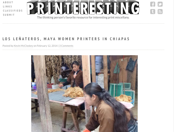 My photos and story of my visit to Los Leñateros at printeresting.org