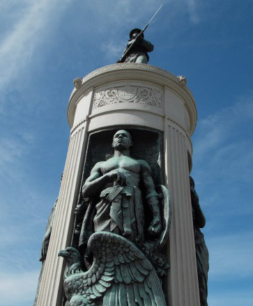 Victory Monument, Chicago, courtesy Jack Foley.