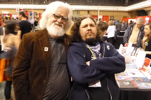 Kevin McCloskey meets Box Brown at MOCCA Fest, 2014