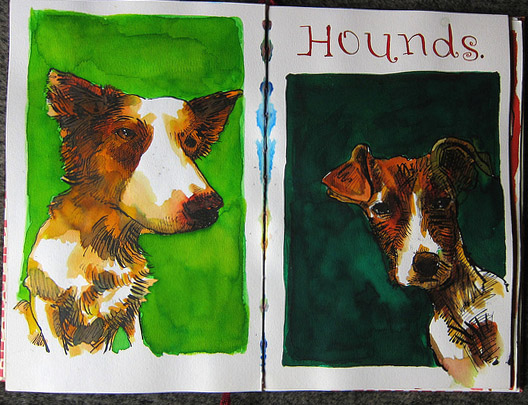 Hounds © Danny Gregory. 