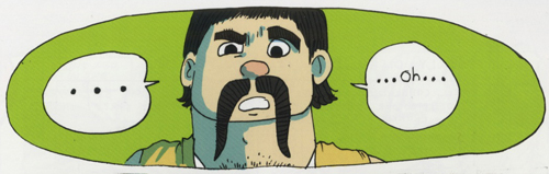 panel from the story Culture Vultures by Cody Myers, Brainbug issue !.