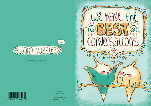 Design from KU greeting card class © Aubry Cohen