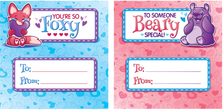 Valentines Candy Wrappers © 2016 ArtSkills by Aubry Cohen